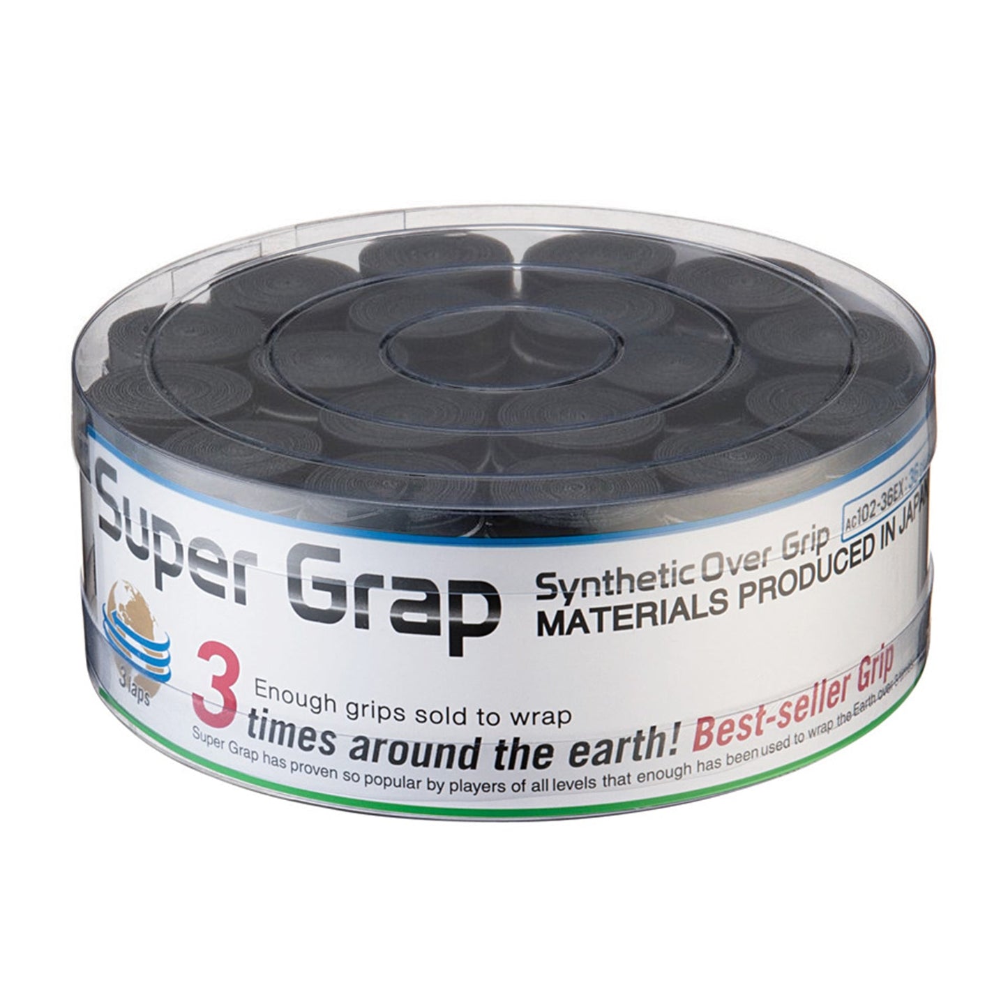 Jarro Overgrip Super Grap x36 Negro Yonex