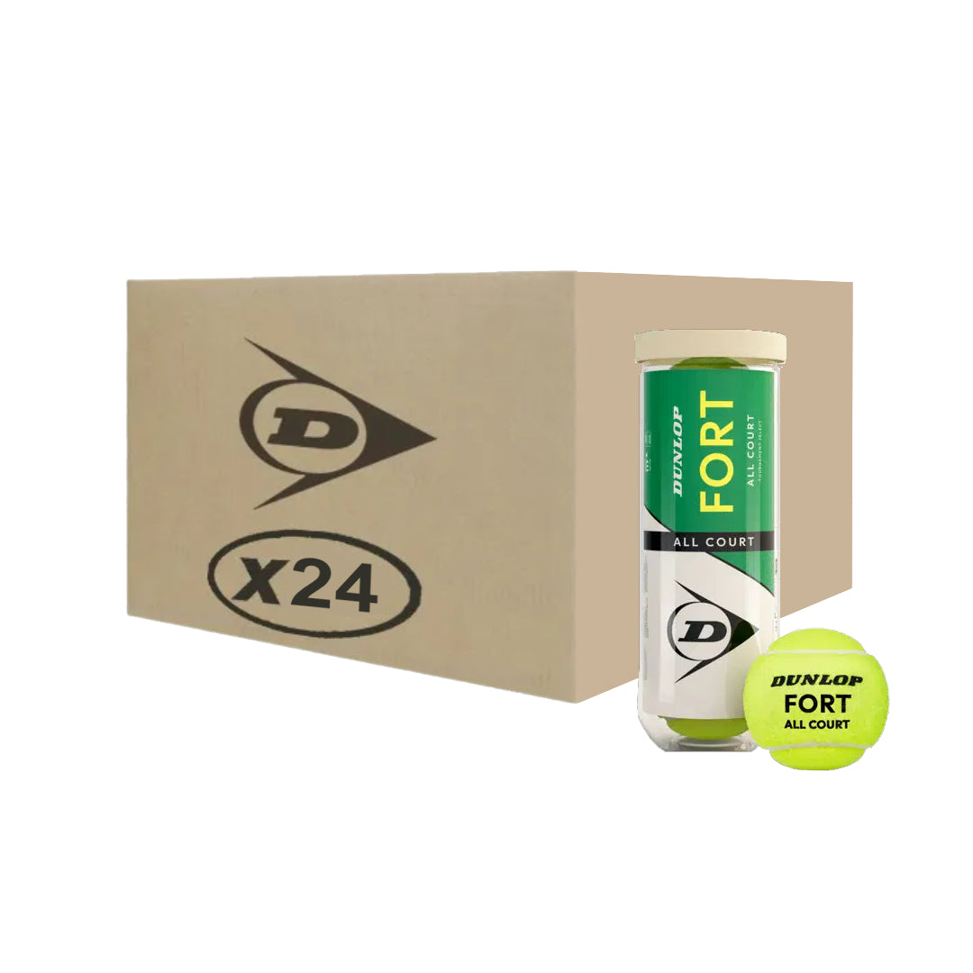 Caja de 24 Tarros – Dunlop FORT All Court x3
