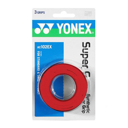Overgrip Super Grap X3 Rojo Yonex
