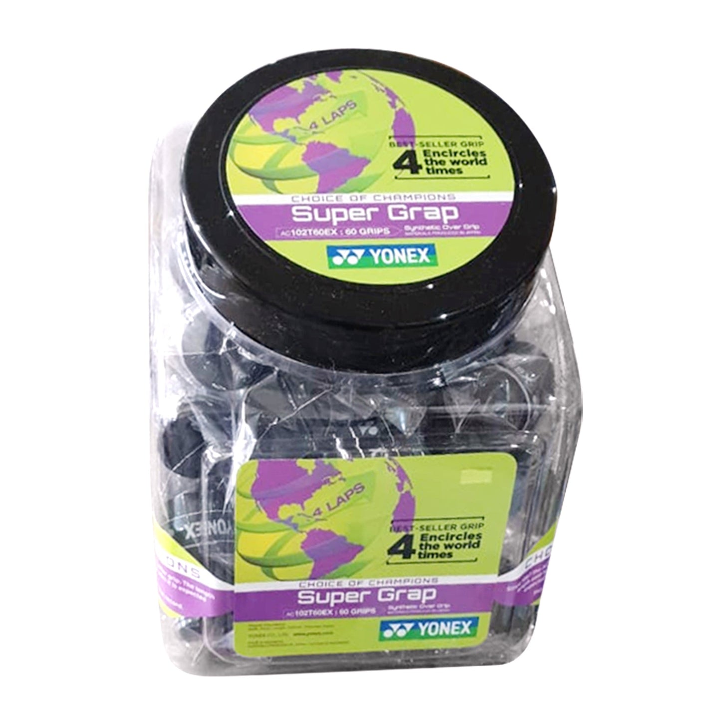 Jarro Overgrip Super Grap Negro X60 Yonex