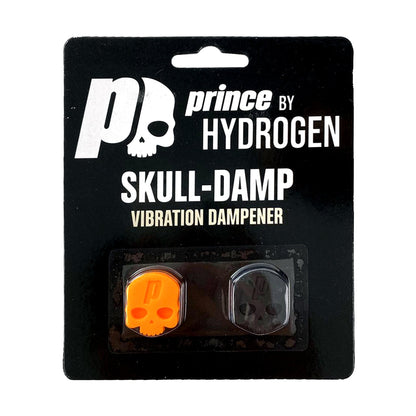 Antivibrador Tenis Calavera Naranjo/ Negro Prince