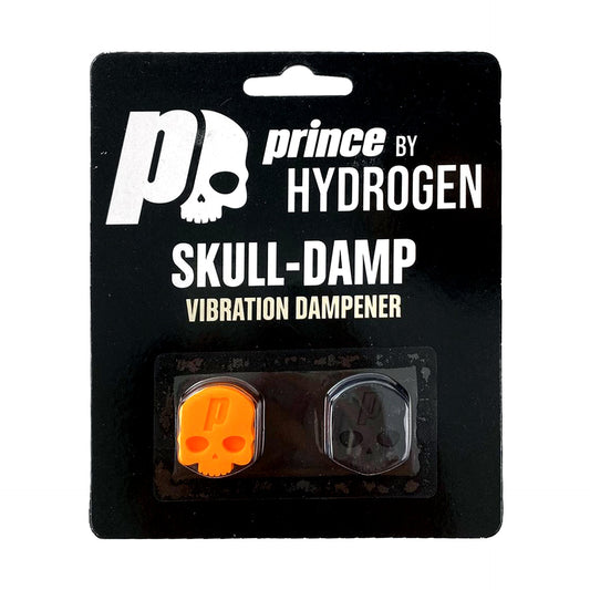 Antivibrador Tenis Calavera Naranjo/ Negro Prince