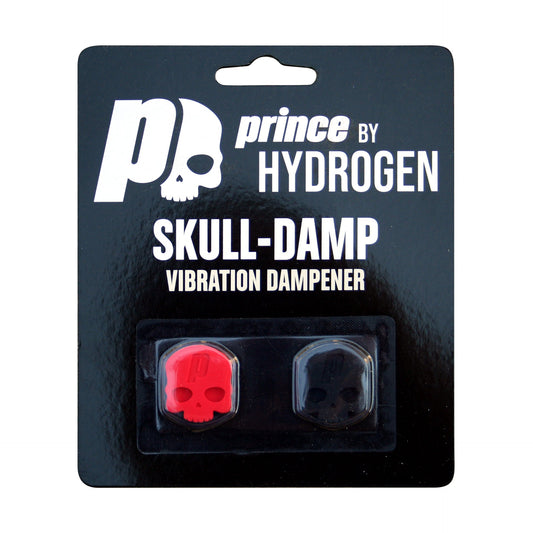 Antivibrador Tenis Calavera Rojo/ Negro Prince