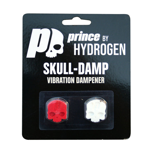 Antivibrador Tenis Calavera Rojo/ Blanco Prince