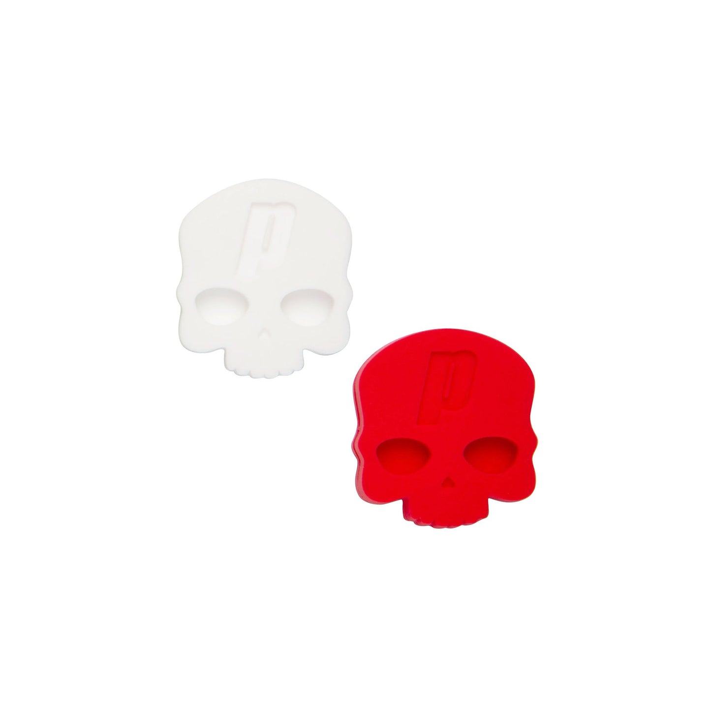 Antivibrador Tenis Calavera Rojo/ Blanco Prince