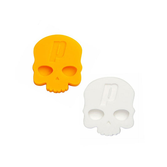 Antivibrador Tenis Calavera /Naranjo Blanco Prince