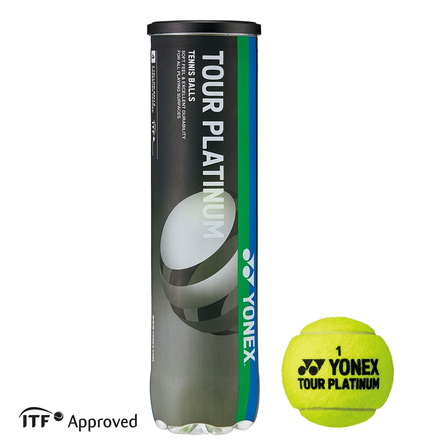 Tarro Tenis Tour Platinum X4 Yonex